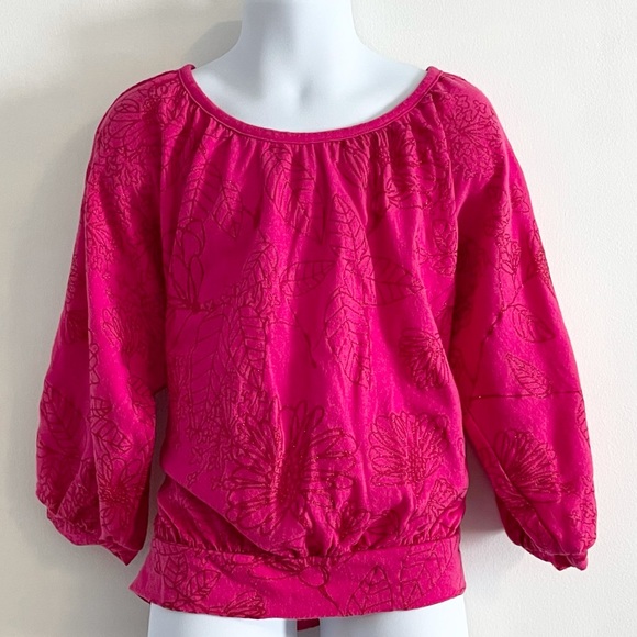 Girl’s Old Navy Dolman Sleeve Top Size Small 6-7 - Picture 2 of 9
